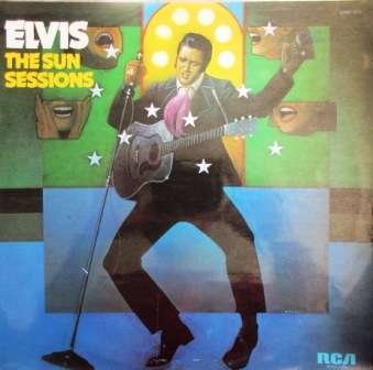 Elvis/ The Sun Sessions/ lp/ cover vg, vinyl ex 1976
