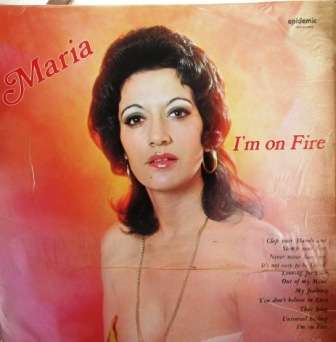 Maria/ I'm On Fire/ lp/ g+ ex 1973