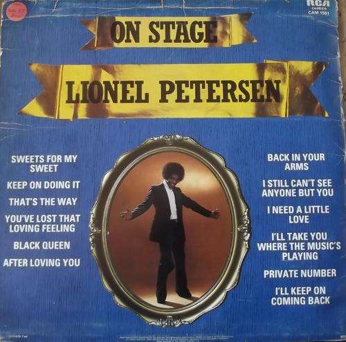 Lionel Petersen/ lp/ local/ sleeve g, vinyl vg+ 1978