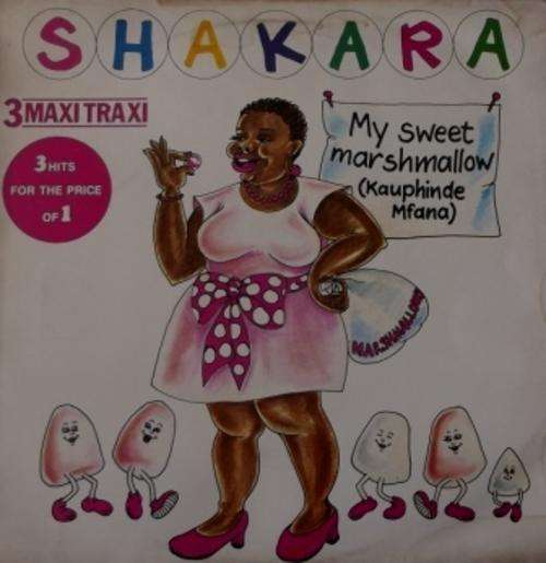 Shakara/ My Sweet Marshmallow/ lp/ local/ sleeve g, vinyl ex 1986