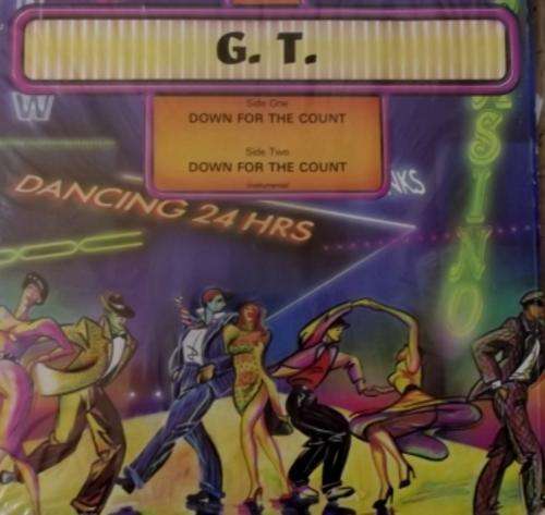 G.T./ Down For The Count/ maxi/ ex ex 1983