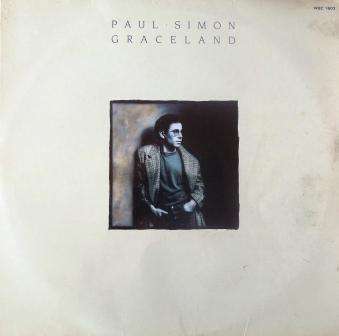 Paul Simon/ Graceland/ lp/ cover g, vinyl vg