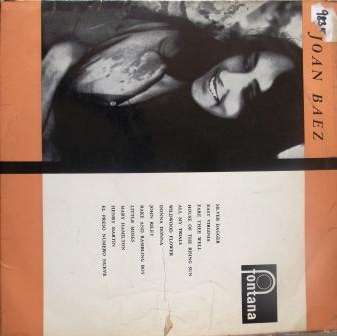 Joan Baez/ lp/ cover g, vinyl ex