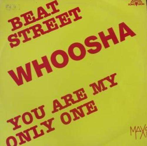 Whoosha/ Beat Street/ maxi lp/ cover g, vinyl ex