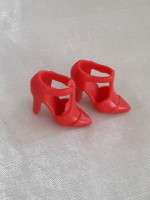 Red shoes for Barbie dolls IV