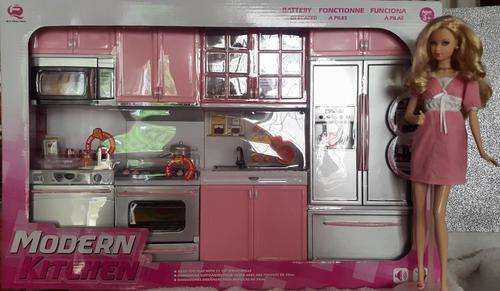 New Modern Kitchen set for Barbie dolls