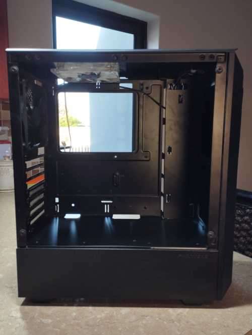 Phanteks PH-EC300PTG_BK Eclipse P300 Tempered Glass Black Steel ATX Mid Tower Desktop Chassis
