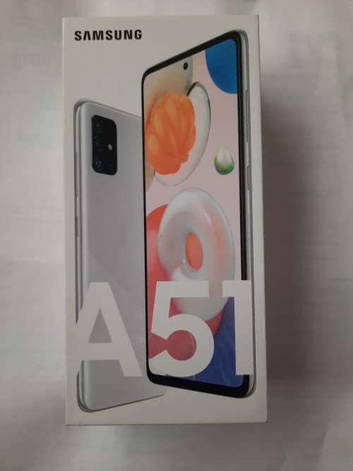 Samsung a51 Galaxy Silver Brand New Still Sealed in a Box