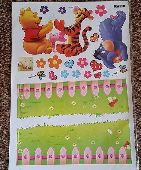 Disney Winnie the Pooh and friends wall decals
