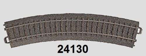 Marklin  C track 24 130 30 degree bend
