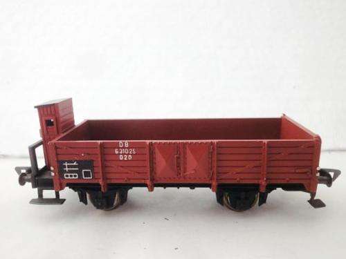 Fleischmann Ho  5209 open freight car with breakmans cab.