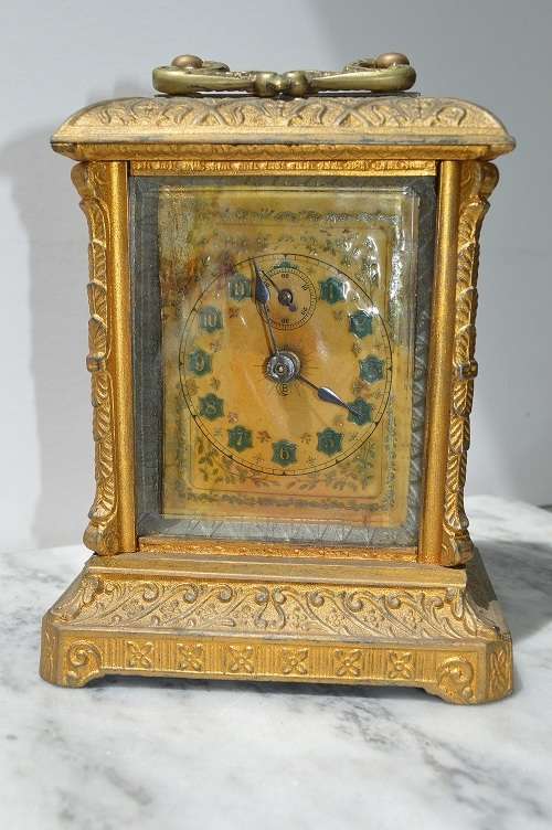 Antique Swiss Table clock Ca 1890 PHENIX Movement