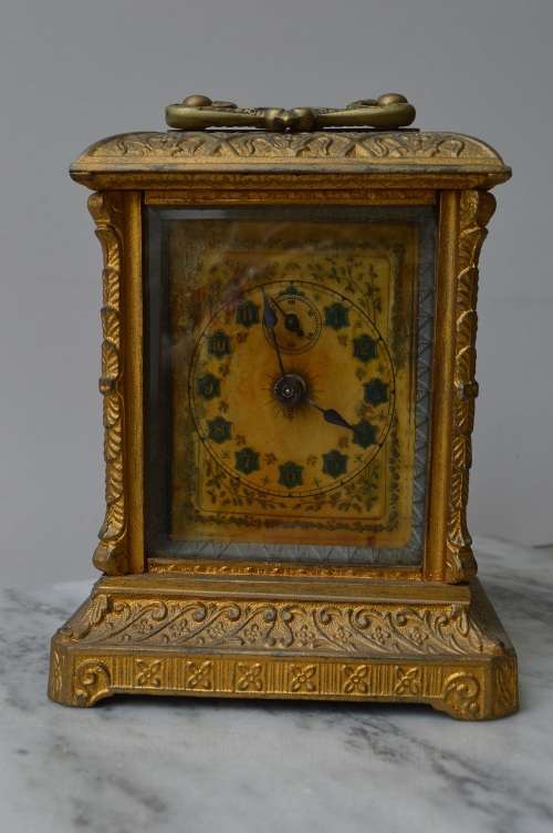 Antique Swiss Table clock Ca 1890 PHENIX Movement