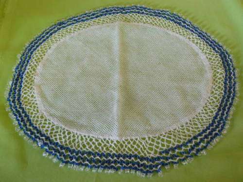 PRETTY BEADED JUG COVER