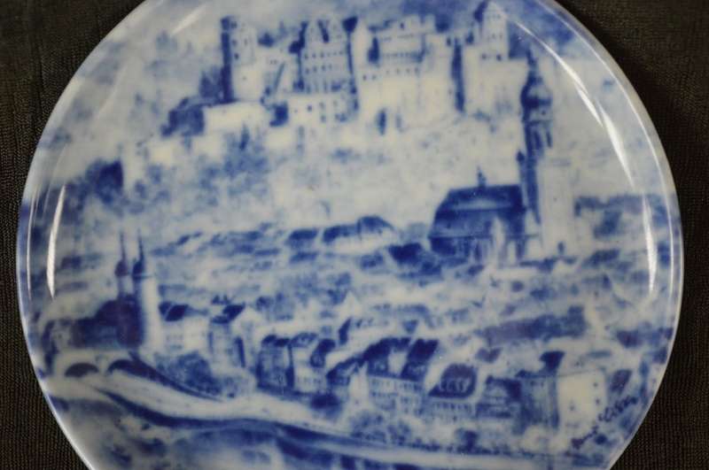 Genuine Kobolt Kaiser Germany wall dish Heidelberg