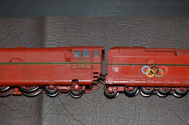 HO  LILIPUT 105-01 DR BR05 4-6-4 1936 GERMAN LOCOMOTIVE W/OLYMPIC RINGS +