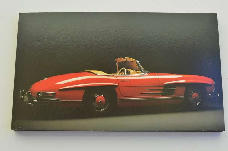 Vintage Mecedes Benz pictures on wooden frame (21 different models available)