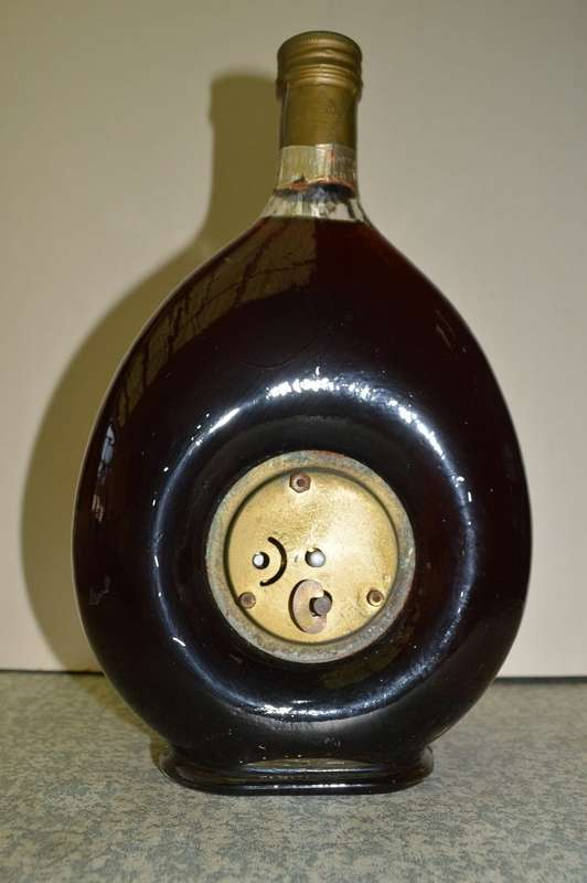 RARE GIROLAMO LUXARDO ITALIAN ARDO CHERRY WINE WITH MERCEDES CLOCK