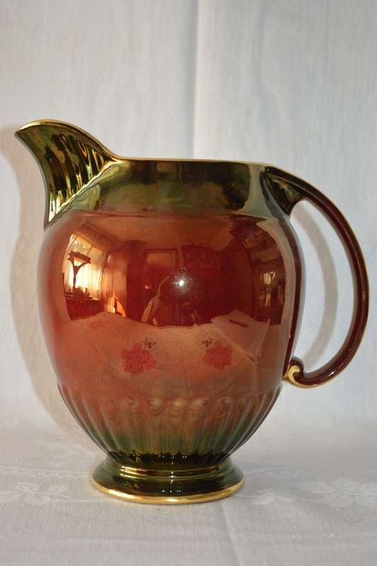 stunning Crown Devon Lusture Jug