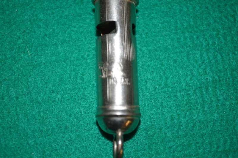 Vintage Hong Kong police whistle with a lion sign reduced