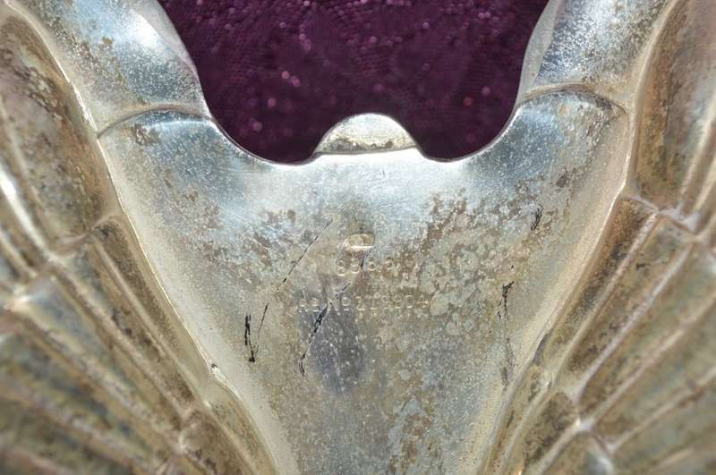 George Ward Beautiful large EPNS double clam center piece STATEMENT PIECE
