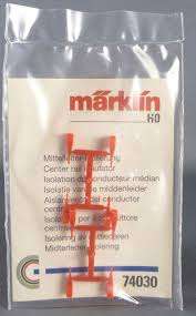 Märklin 74030 Ho Center Rail Insulators