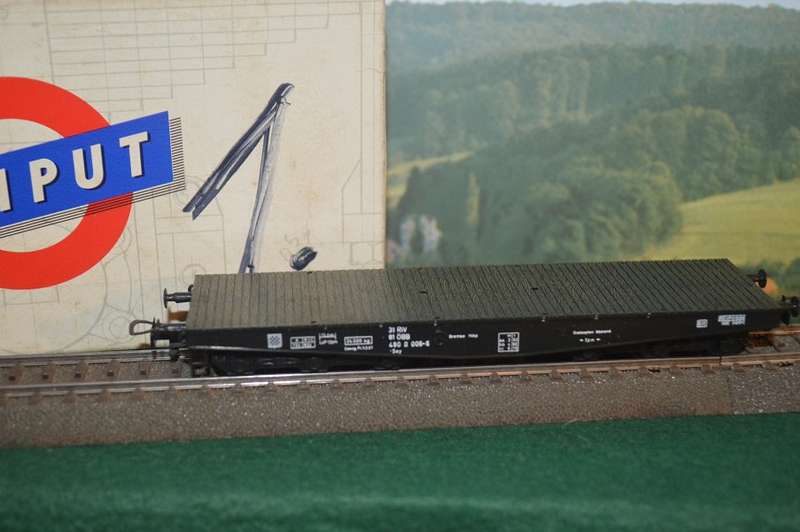 Liliput 21210 Twelve Wheeled Flatcar