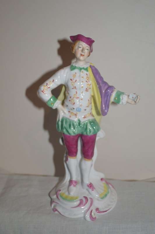 Spode Copelands Chelsea England Derby Richard Quinn No 19 Porcelain Figurine
