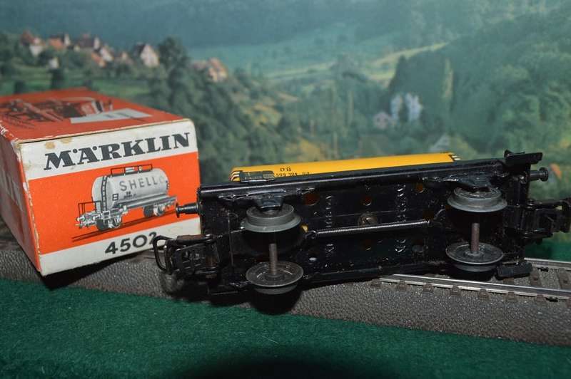 Marklin Ho vintage shell tanker 4502 boxed