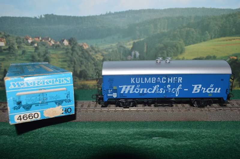 Marklin Ho refridgeration Car Kulmbacher Brau 4660 boxed