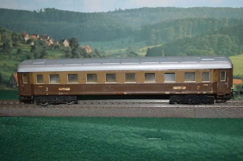 Vintage collection tin Marklin 4036 FS 2nd class passenger coach