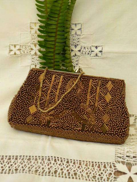 VINTAGE LIKE CLUTCH BAG STUNNING