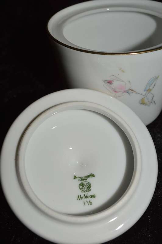hutschenreuther Noblesse sugar bowl