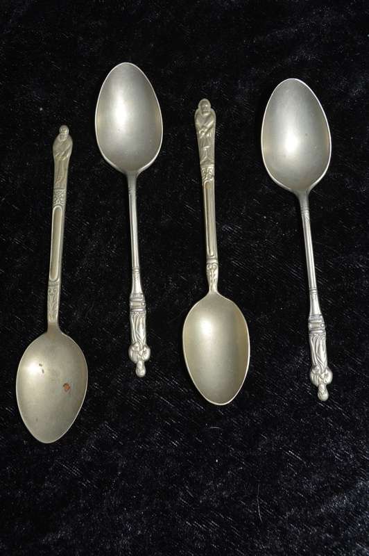 4x Epns apostle spoons