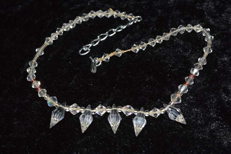 Vintage stunning sparkly chrystal necklace