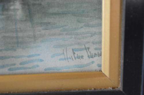 Stunning water color signed but not sure of the name