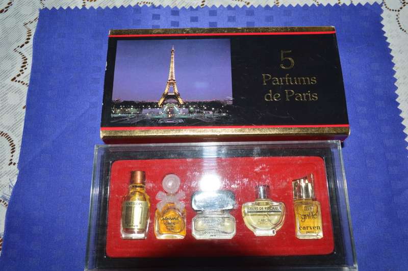Parfums de Paris Made in France Monte Carlo Monaco Tabu gift perfume boxed set