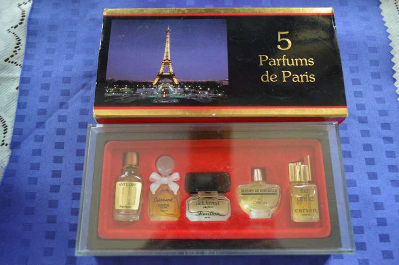 Parfums de Paris Made in France Monte Carlo Monaco Tabu gift perfume boxed set