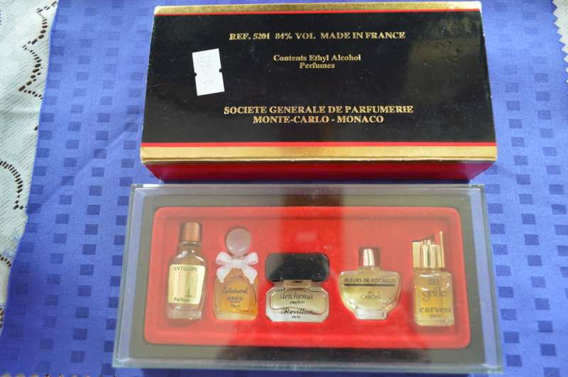 Parfums de Paris Made in France Monte Carlo Monaco Tabu gift perfume boxed set