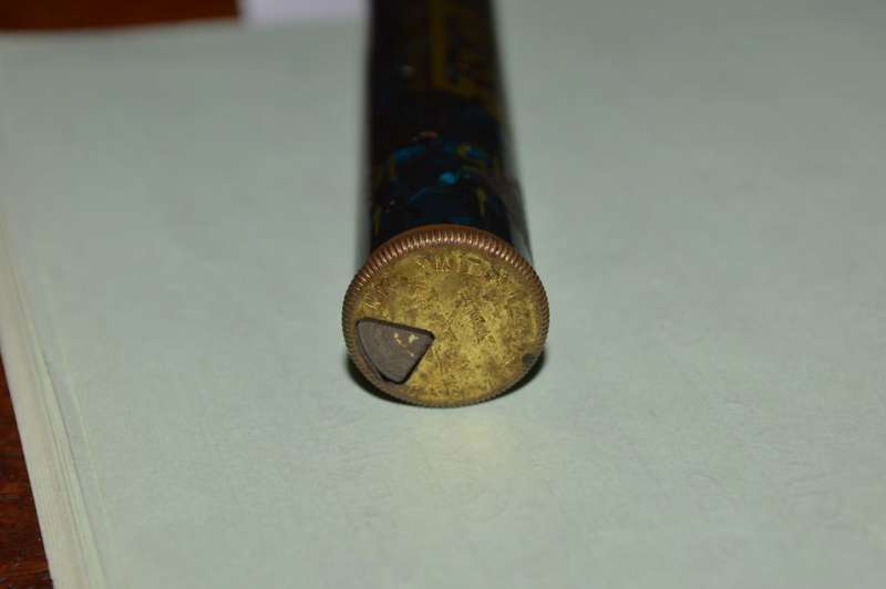 Mitrailleuse` Knitting Pin Case - Jahncke Patent London - English Knitting Pins
