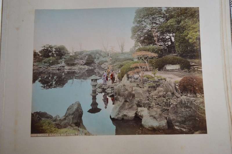 Antique Japanese Meiji Era Shibayama Photo Album 50 Hand Coloured Albumen Photos 1850-1899