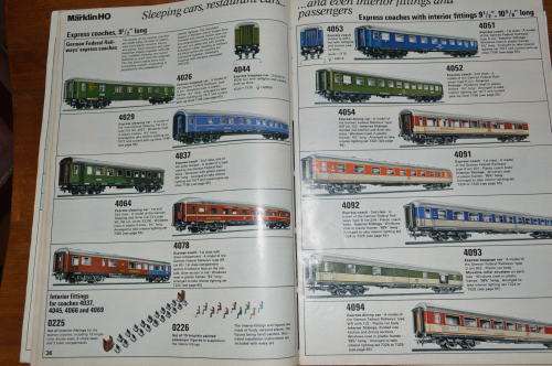 Marklin 1974 E catalogue 88 pages complete
