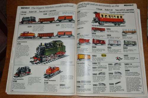 Marklin 1974 E catalogue 88 pages complete