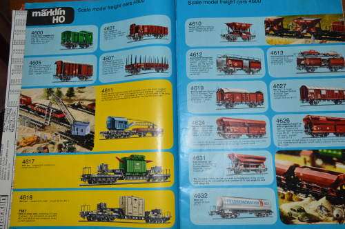 Marklin 1978 E catagouge 120 pages