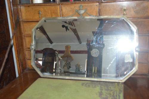 Stunning large art deco wall mirror
