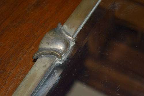Stunning large art deco wall mirror