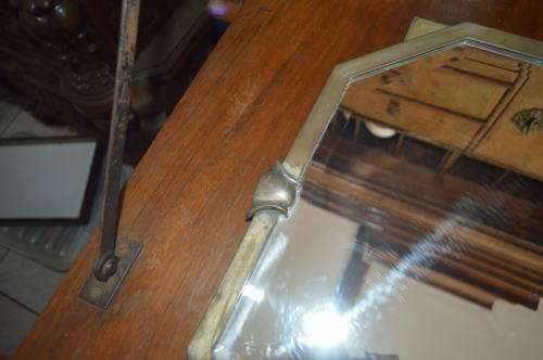 Stunning large art deco wall mirror