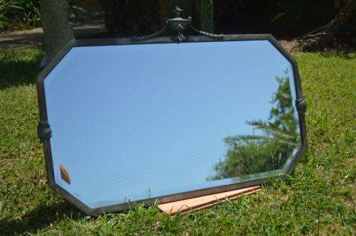 Stunning large art deco wall mirror