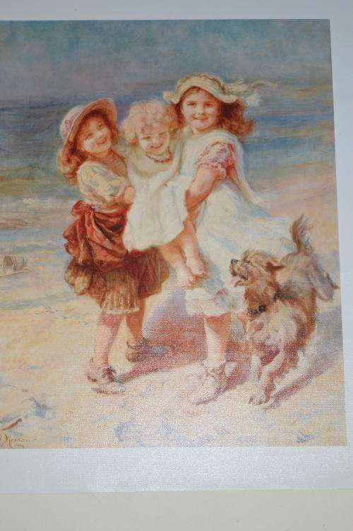 Giclee Day at the beach by Fredrick Morgan
