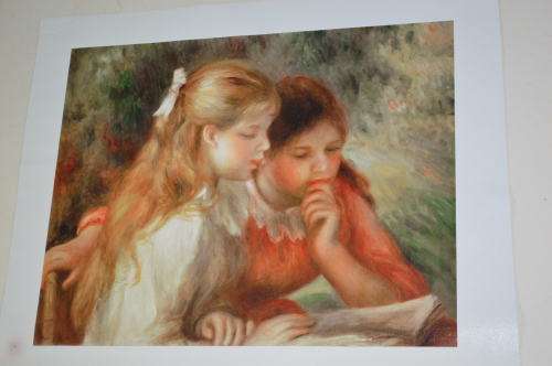 giclee print on canvase Winter scene